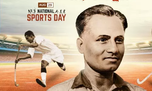 National Sports Day: Revanth, Naidu, Pawan Recall Major Dhyan Chand’s Legacy