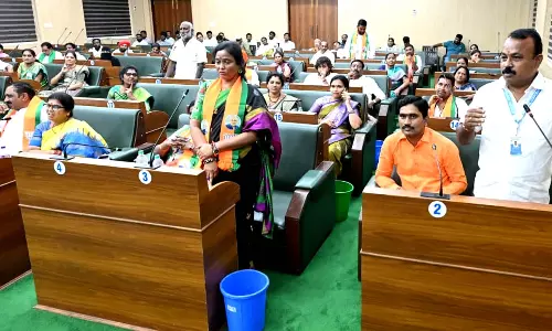 Mayor Promises Action To Clear Karimnagar Dumping Yard Mayor Promises Action To Clear Karimnagar Dumping Yard