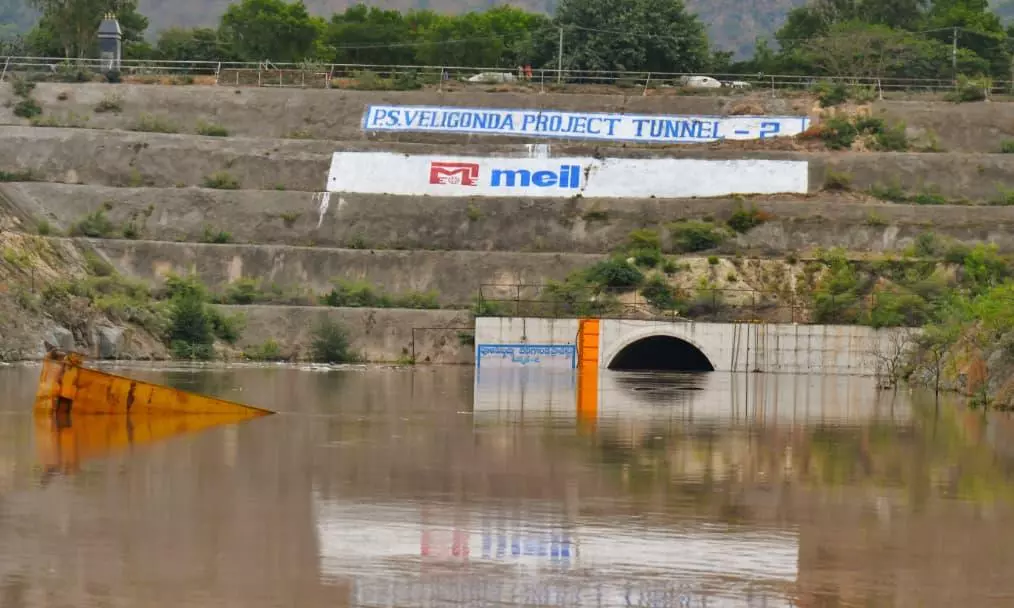 Naidu to Inaugurate Veligonda Phase-1, Release Krishna River Water on Monday Naidu to Inaugurate Veligonda Phase-1, Release Krishna River Water on Monday