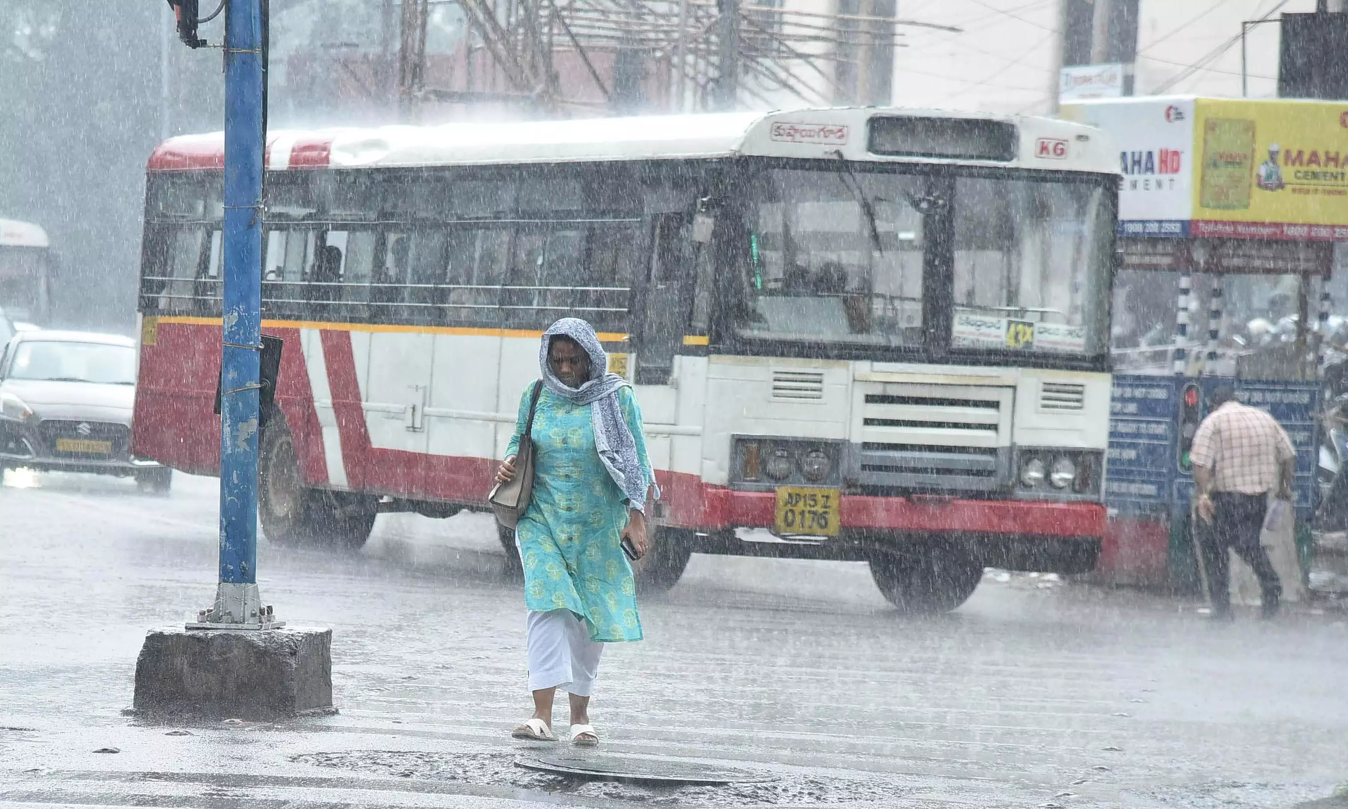 Telangana to See Cloudy Weather, Rains and Drop in Temperatures Telangana to See Cloudy Weather, Rains and Drop in Temperatures