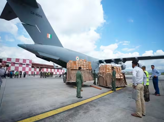 India Sends 68.5 Tonnes Of Aid, Technical Teams To
