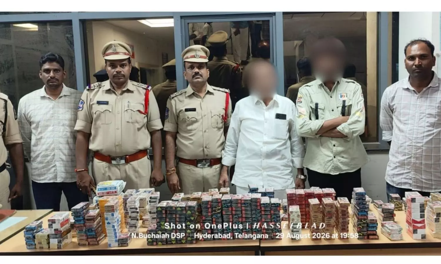 Hyd: Two Minors, Two Pan Shop Owners Held For Illegal Sale, Purchase of Tobacco Products Hyd: Two Minors, Two Pan Shop Owners Held For Illegal Sale, Purchase of Tobacco Products