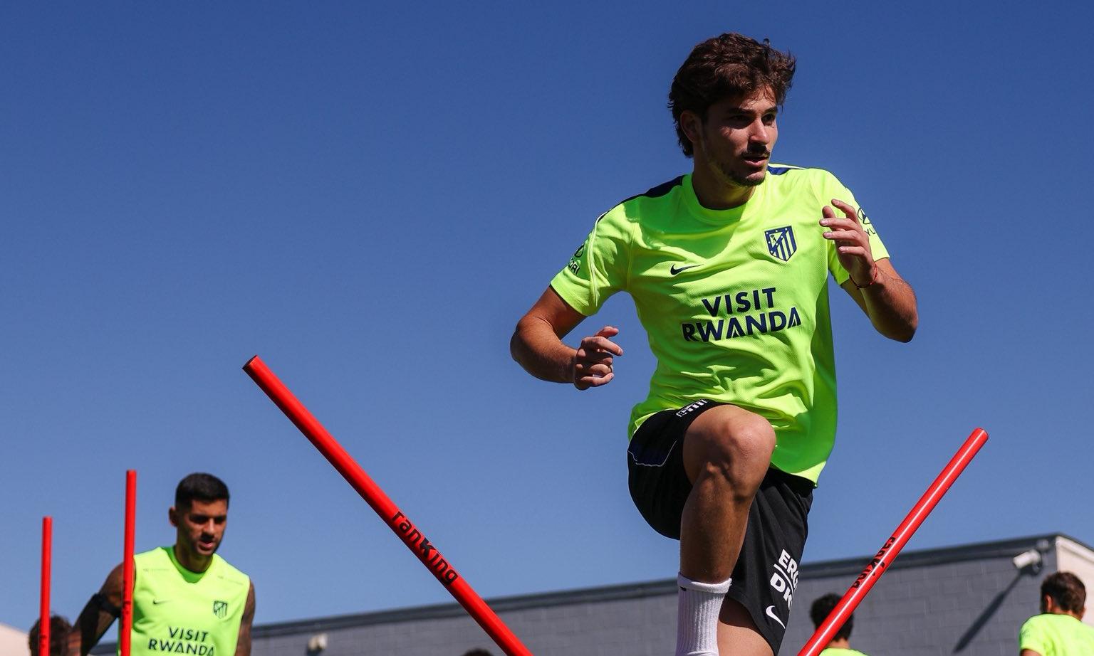 Julian Alvarez Returns To Atletico Madrid Training