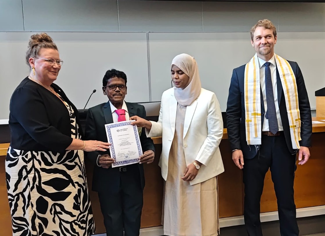 AP Teacher Completes International Training In Fin