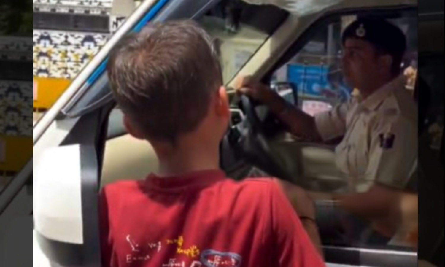 6-Year-Old Bihar Boy Stages Dharna Over ‘Police Ex