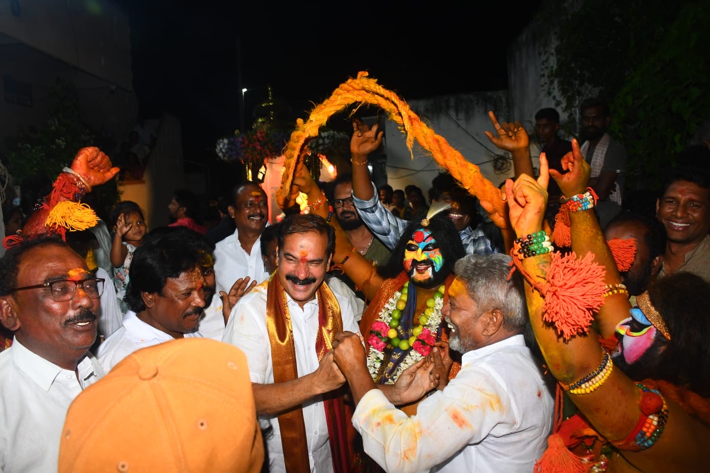 Bapujinagar Turns Festive As Bonalu Celebrations Draw Devotees