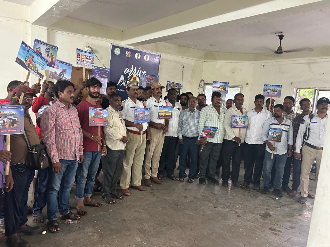 Kulsumpura Police Hold Road Safety Drive at Gudima