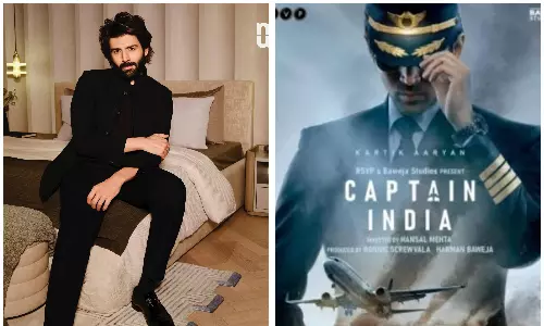 Kartik Aaryan Takes Flying Lessons for ‘Captain India’ Kartik Aaryan Takes Flying Lessons for ‘Captain India’
