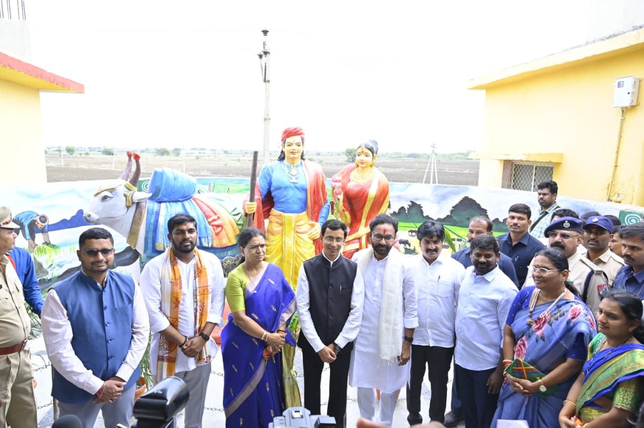 Kishan Reddy Inspects Gadwal Railway Station, Says