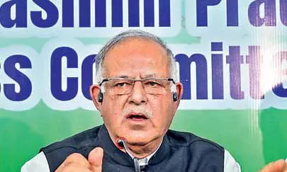 Congress Split Deepens on Joining Omar Govt.; High Command To Decide Congress Split Deepens on Joining Omar Govt.; High Command To Decide