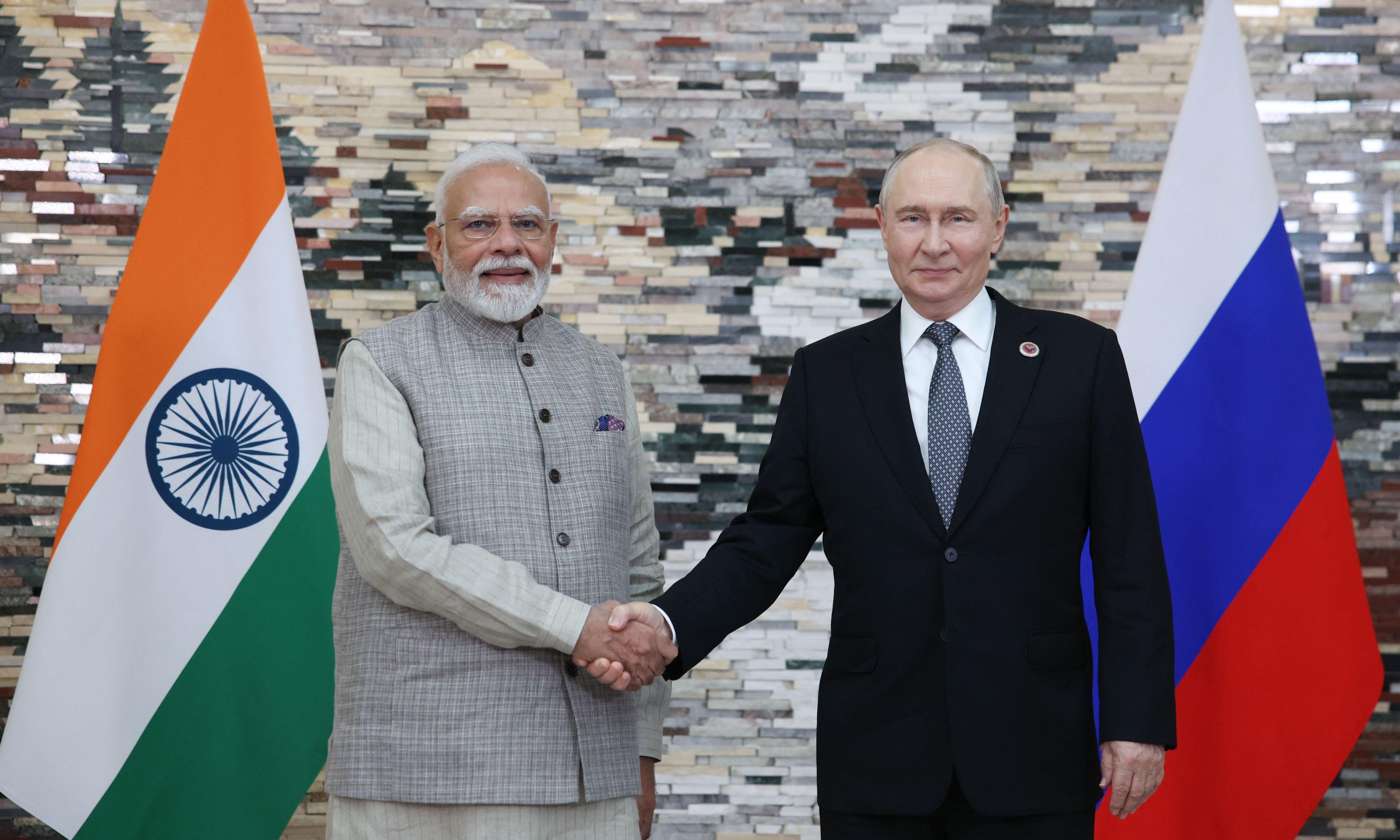 PM Modi Holds Talks With Russian President Putin