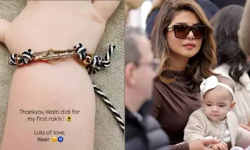 Priyanka Chopra’s Daughter Malti Marie Sends Rakhi to Parineeti Chopra’s Son Neer Priyanka Chopra’s Daughter Malti Marie Sends Rakhi to Parineeti Chopra’s Son Neer