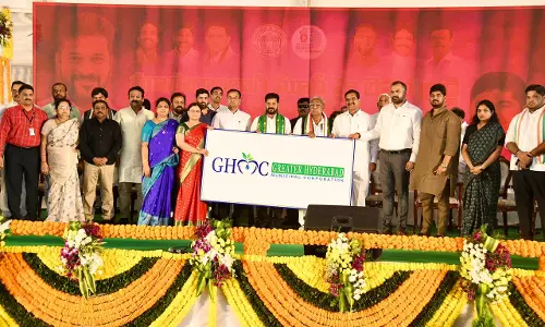 Revanth Reddy Unveils New Logos for CMC, MMC and GHMC