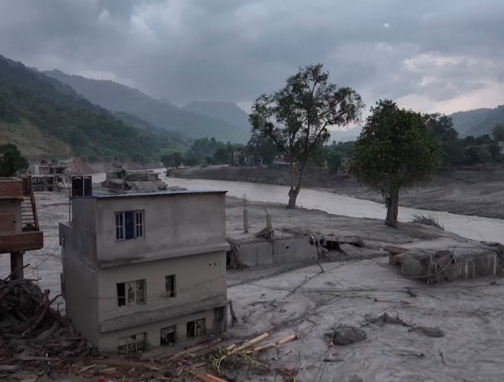Nepal Issues Fresh Flood Alert Across Eastern, Central And Western Districts