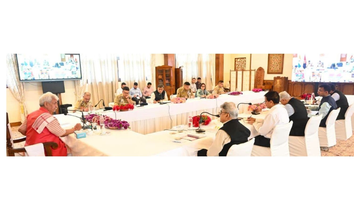 J&K L‑G Manoj Sinha Calls for Heightened Vigilance, Unveils Stronger Counter‑Terror Measures