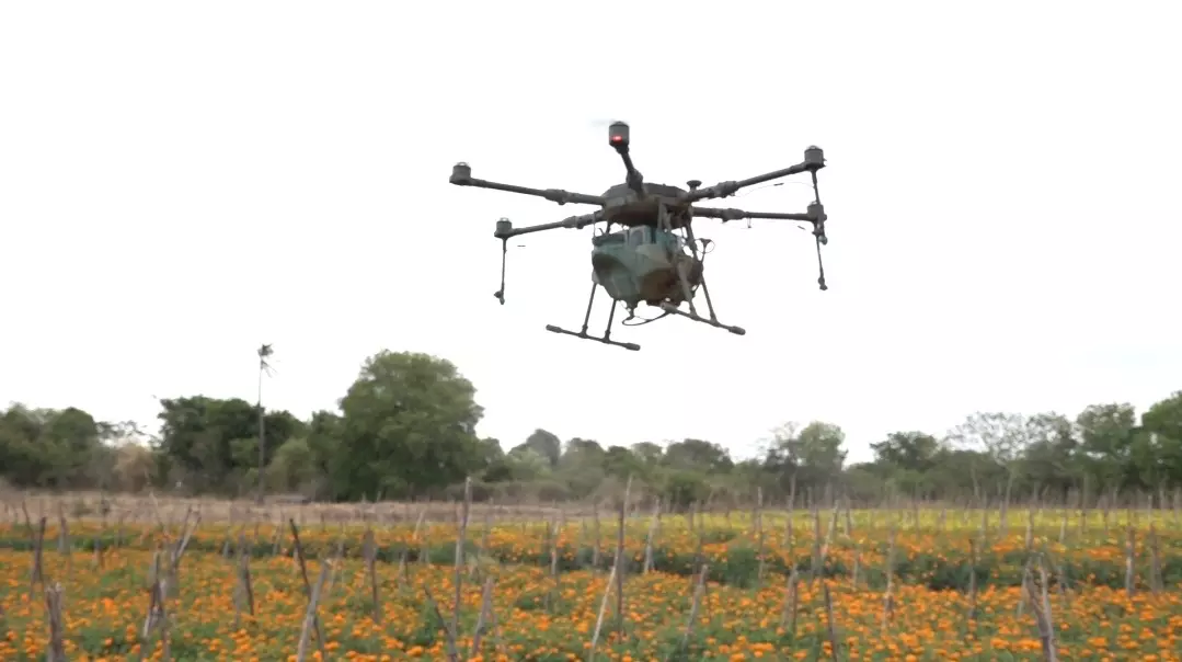 Chittoor District Gundlapalli Farmers Turn Drone Spraying Into Farm-Service Venture Chittoor District Gundlapalli Farmers Turn Drone Spraying Into Farm-Service Venture