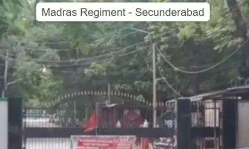 Secunderabad Madras Regiment Reports Theft of 12 Weapons Secunderabad Madras Regiment Reports Theft of 12 Weapons