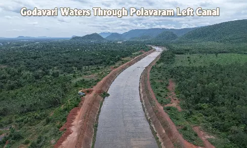 AP CM To Release Godavari Waters Through Polavaram Left Canal Tomorrow