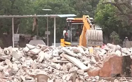 Dilapidated Rajasthan School Building Demolished After CJP Campaign Dilapidated Rajasthan School Building Demolished After CJP Campaign