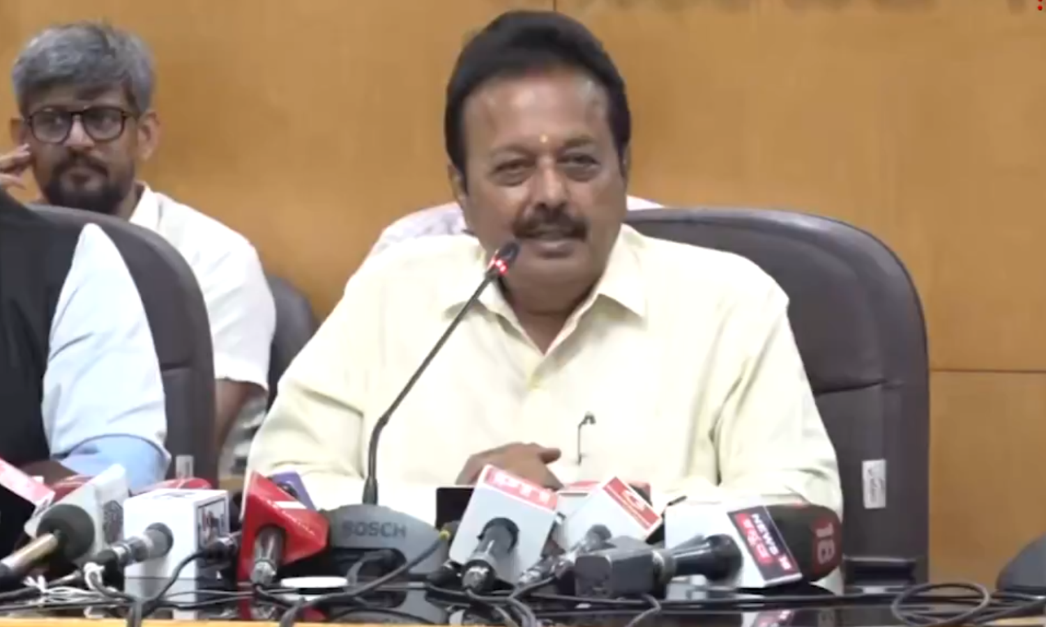 Karnataka Minister Chaluvarayswamy Meets CWC Chairman on Mekedatu Issue