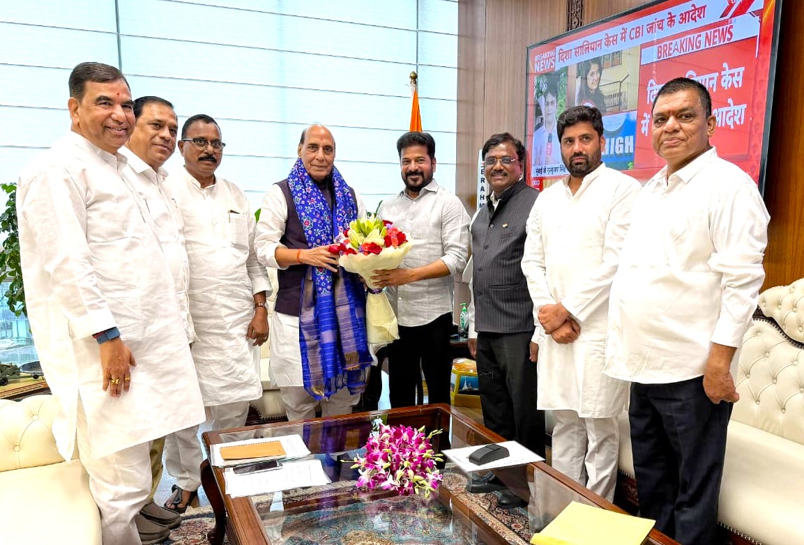 Invites Rajanth for Defence Expo in Future City