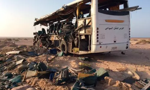 Egypt Bus Crash Kills 16, Injures 28 In Sinai Egypt Bus Crash Kills 16, Injures 28 In Sinai