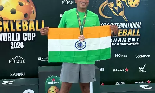 Pickleball Bronze For City’s Naveen