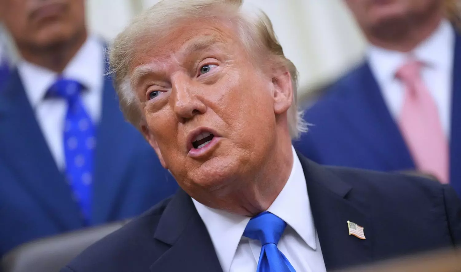 Trump Says He Is Happy Harry and Meghan Left the US Trump Says He Is Happy Harry and Meghan Left the US
