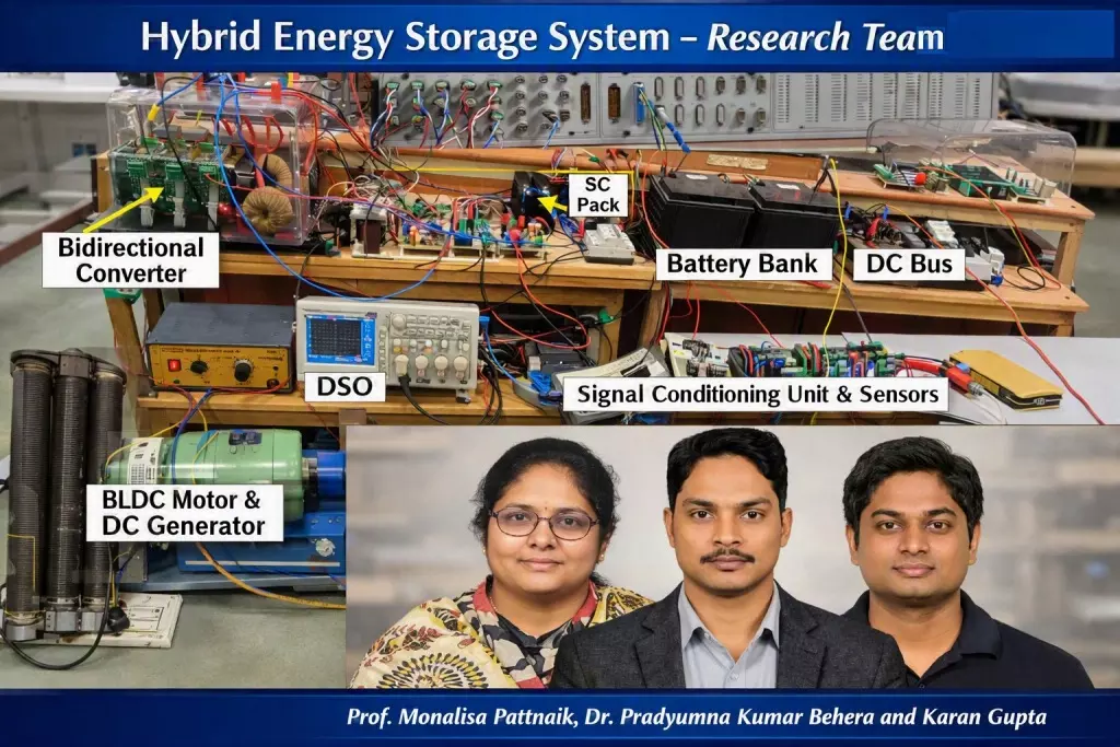 NIT Rourkela Patents Hybrid Energy Storage System To Boost EV Battery Life NIT Rourkela Patents Hybrid Energy Storage System To Boost EV Battery Life