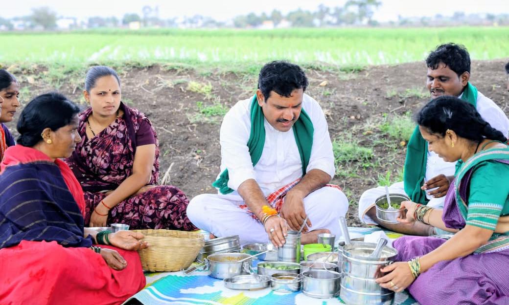 BJP’s Ballari Chalo Padayatra Highlights Farmers’ Distress, Demands