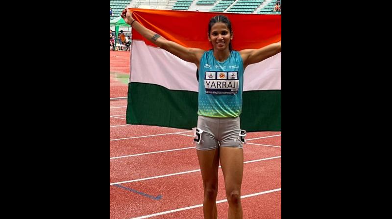 Jyothi Yarraji Selected for India’s 2026 Asian Games Team