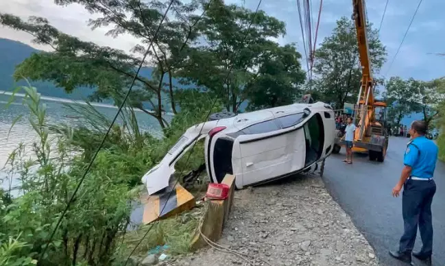 Two Indians Killed, Two Injured As Car Plunges Into Nepal’s Phewa Lake Two Indians Killed, Two Injured As Car Plunges Into Nepal’s Phewa Lake