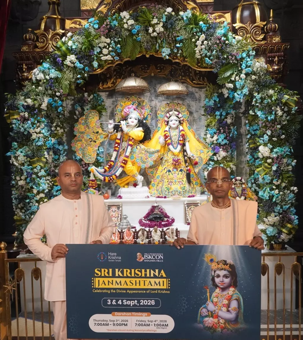 Sri Krishna Janmashtami Celebrated with Fervour in Hyderabad Sri Krishna Janmashtami Celebrated with Fervour in Hyderabad