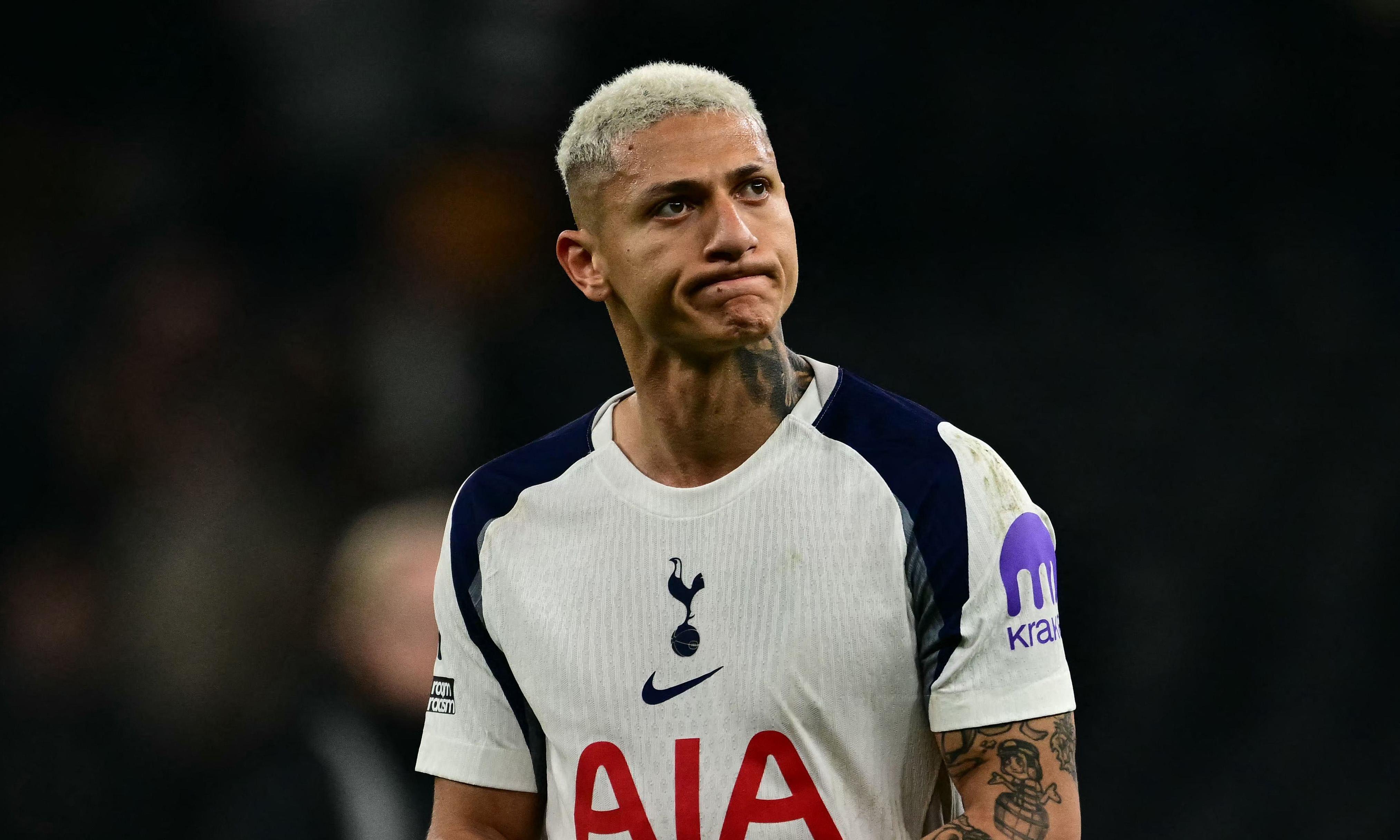Richarlison Omitted From Tottenham Hotspurs' Premier League Squad
