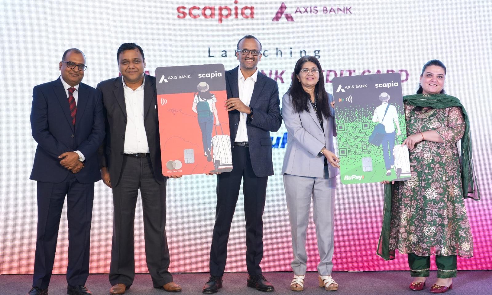 Scapia, Axis Bank Launch Travel Card for India’s New-Age Travellers