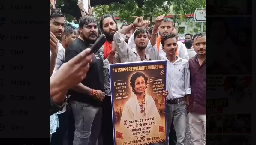 Swatantra Bhardwaj: What We Know About Hindutva Influencer Detained in Assault Case Swatantra Bhardwaj: What We Know About Hindutva Influencer Detained in Assault Case
