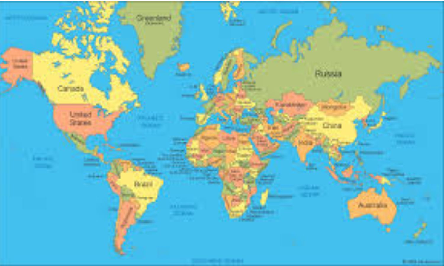 Africa Gets Bigger, North America And Europe Shrink On Maps