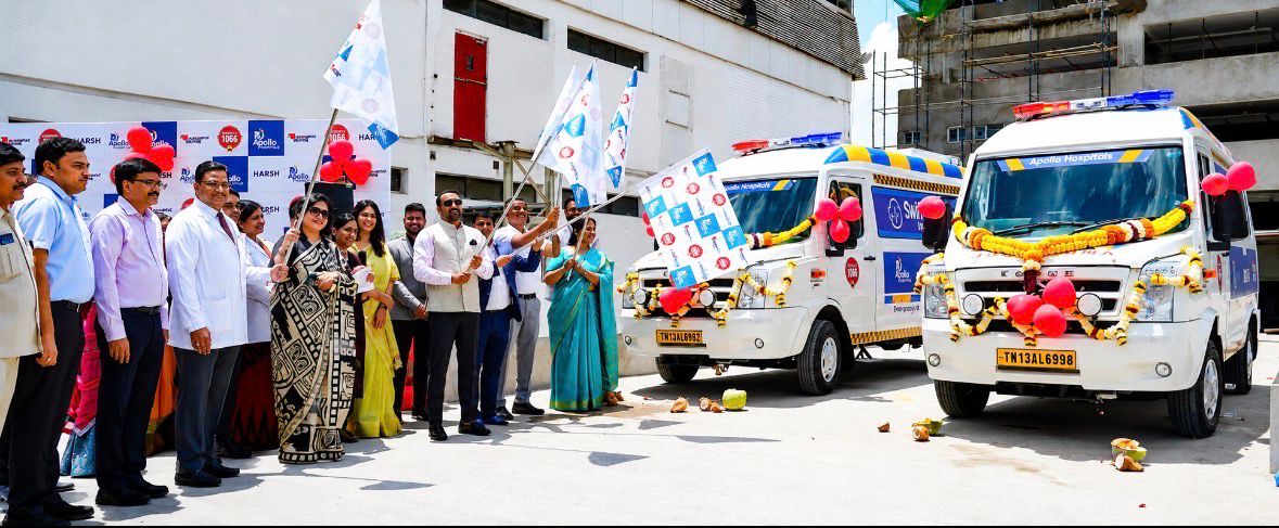 Apollo, BHBF and Marsh India Launch Smart Ambulances
