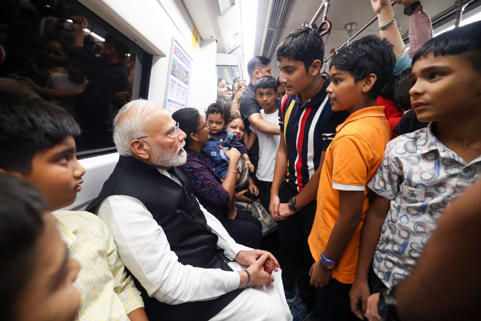 Modi said corruption, terrorism and inflation were unchecked, but India was now far more secure economically and socially.