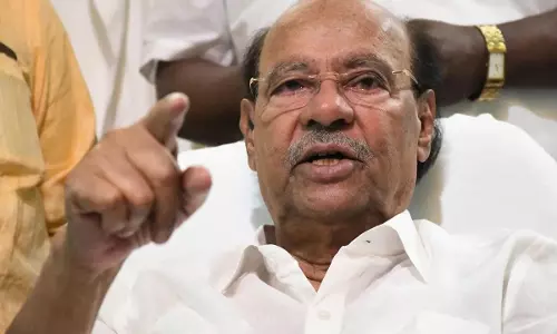 Ramadoss Announces Renunciation With ‘No Politics, Please’ Poster at Thailapuram