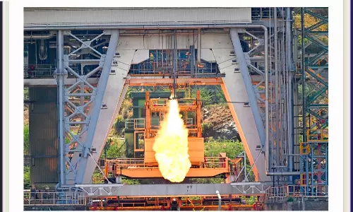 Isro Successfully Tests Semi-Cryogenic Engine Power Head At Full Thrust Isro Successfully Tests Semi-Cryogenic Engine Power Head At Full Thrust