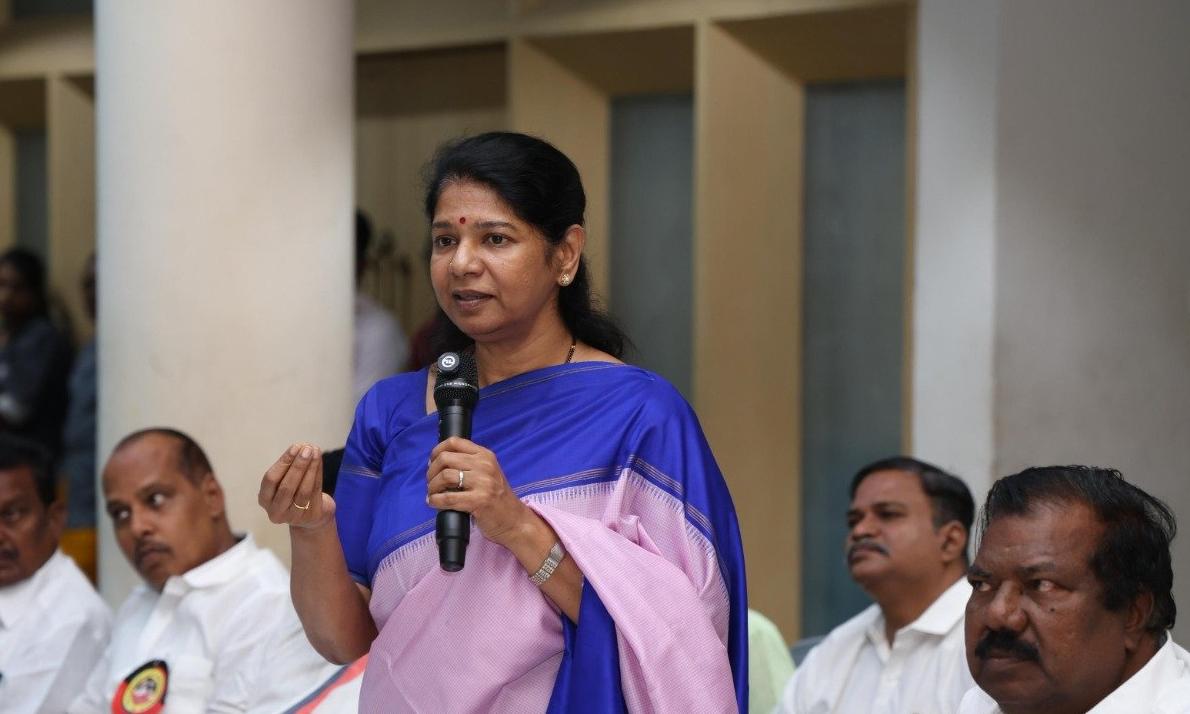 Kanimozhi Flags Law and Order After Panchayat Chief’s Death