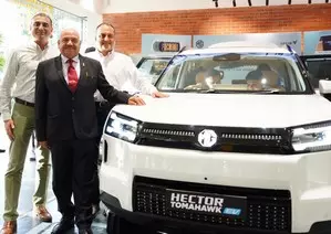 MG Hector Tomahawk Unveiled at Vibrant MG Secunderabad MG Hector Tomahawk Unveiled at Vibrant MG Secunderabad