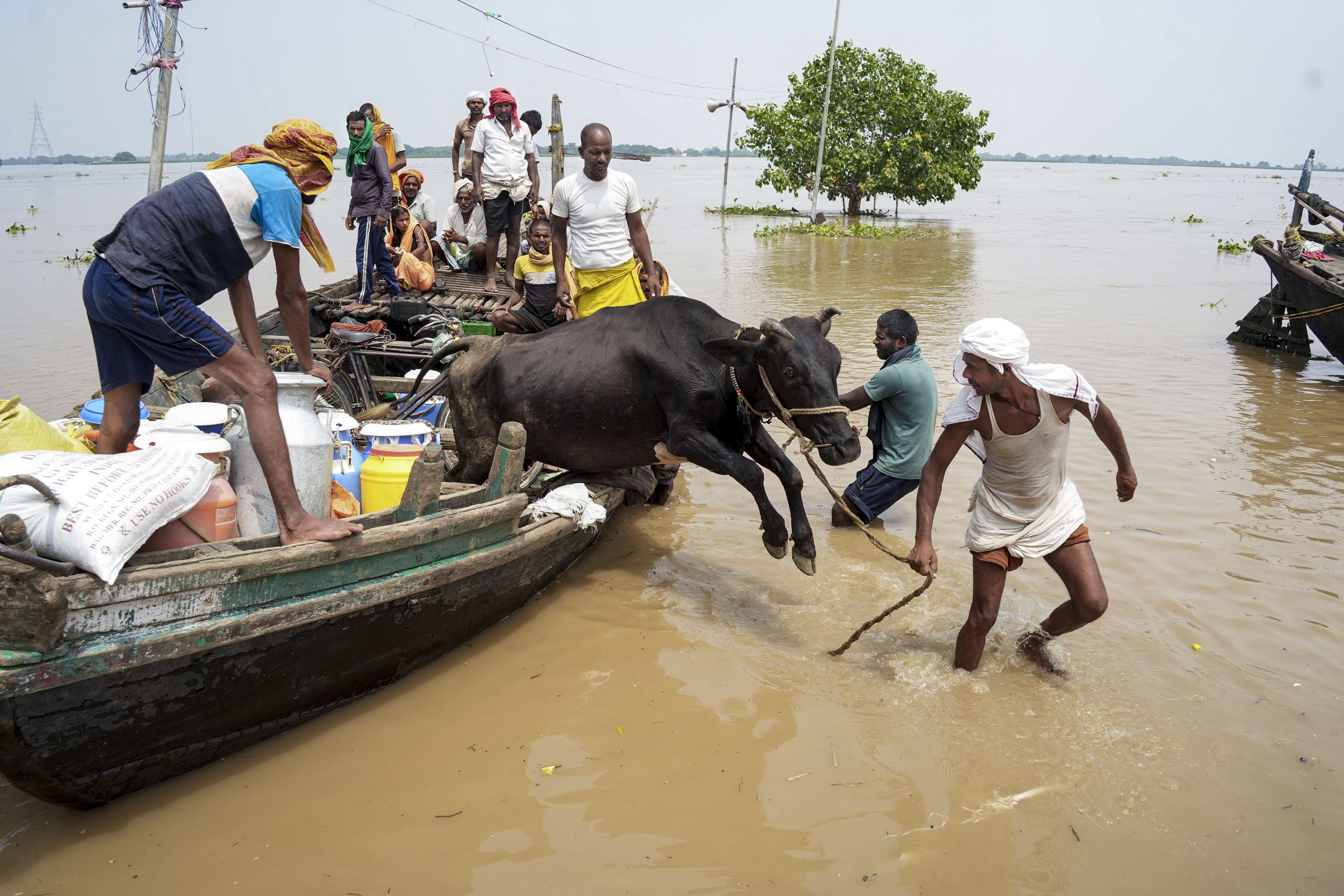 Ganga Rises in Patna, Flood-Like Conditions Hit Low-Lying Areas