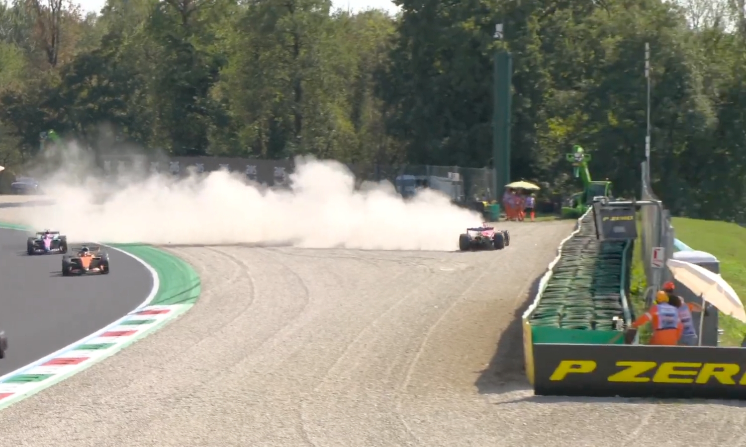 F1 Italian Grand Prix Red-Flagged After Massive Charles Leclerc Crash