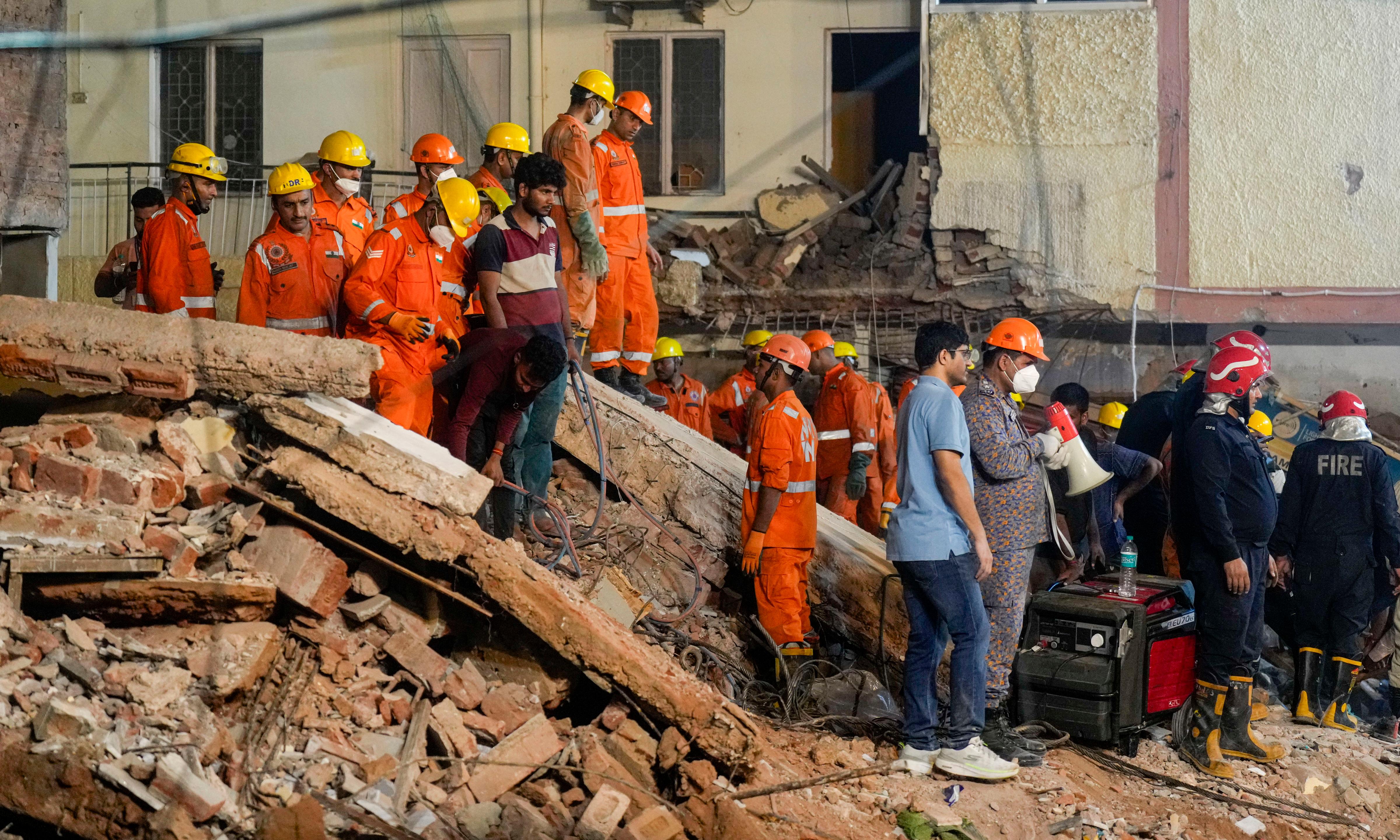 'An Avoidable Tragedy': Congress Slams Modi Govt Over Delhi Building Collapse