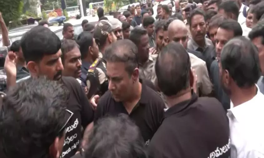 BRS Calls for Statewide Protests Over MLAs, MLCs Being Barred From Assembly BRS Calls for Statewide Protests Over MLAs, MLCs Being Barred From Assembly