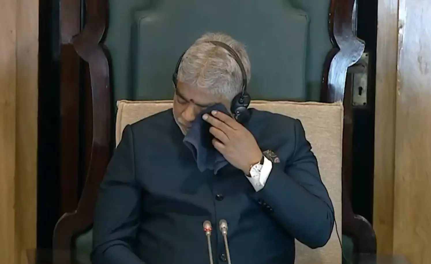 Telangana Speaker Gets Emotional During Seethakkas Speech In Assembly Telangana Speaker Gets Emotional During Seethakkas Speech In Assembly