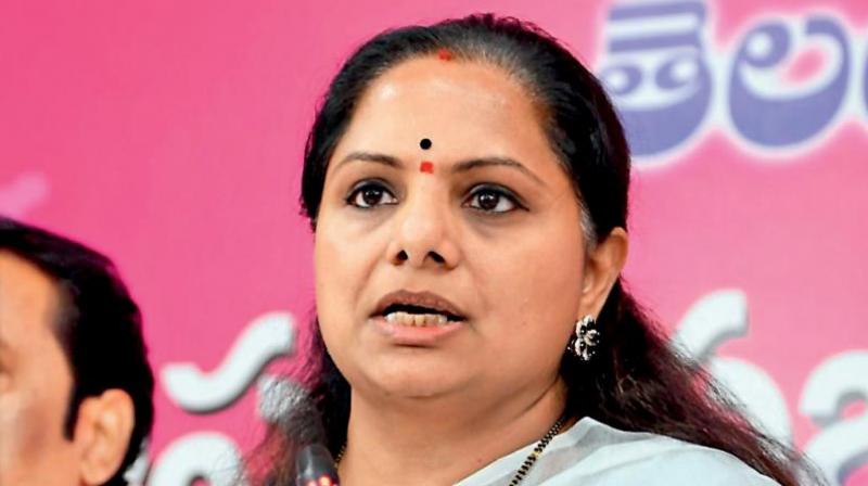 Kavitha Seeks Employment For Kazipet Coach Factory Land Oustees