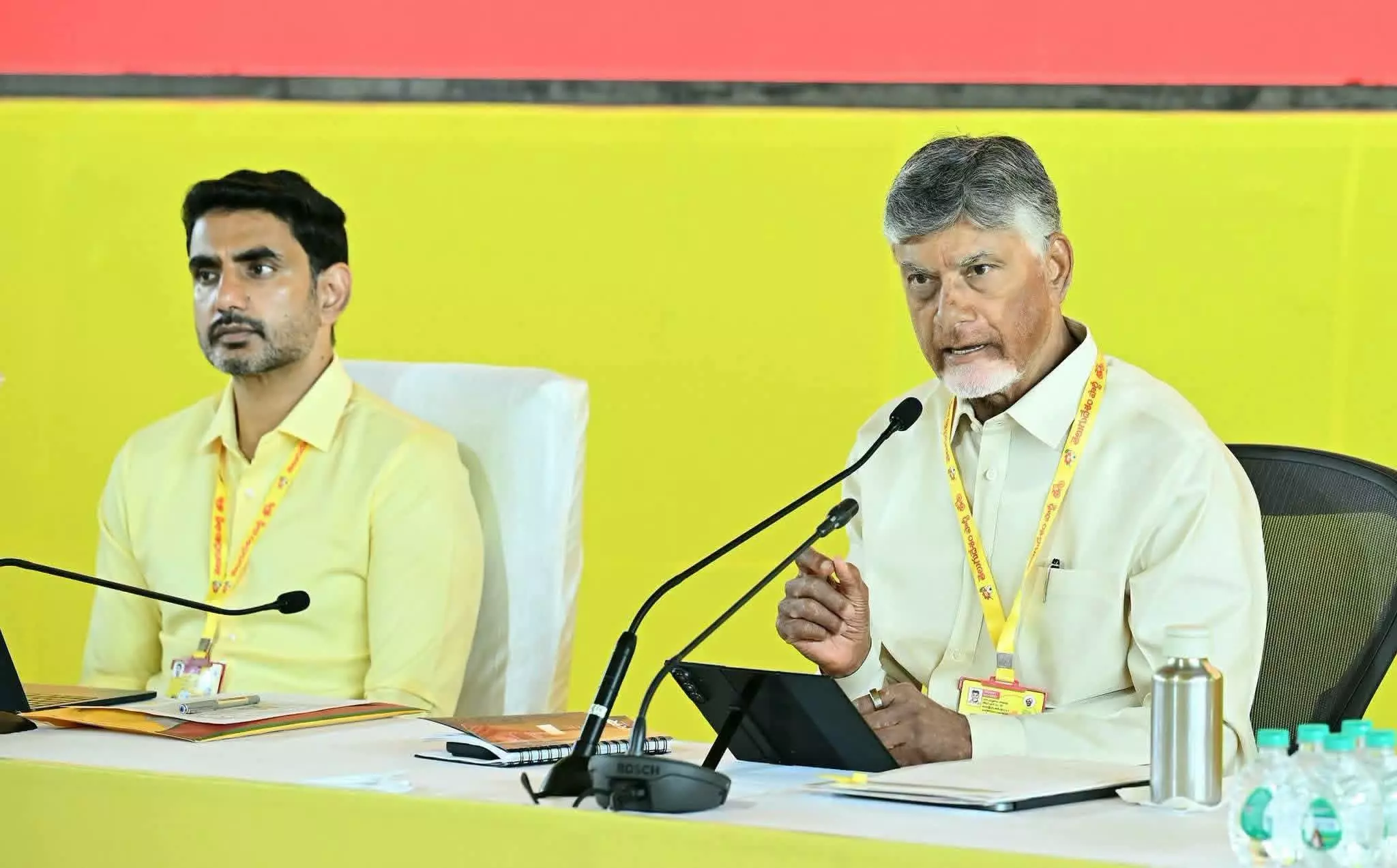TD Meet: Lokesh Bats for Door-to-Door Campaign TD Meet: Lokesh Bats for Door-to-Door Campaign